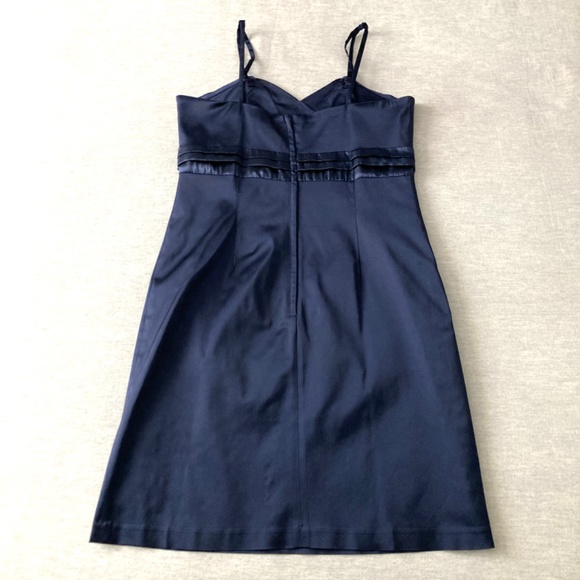 RW&CO Removable Straps / Strapless Navy Party Dress - 12 - Picture 5 of 13